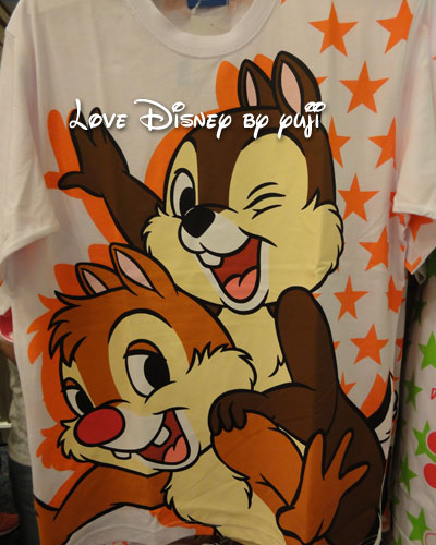 チップ＆デール・Tシャツ・東京ディズニーランド・グッズ