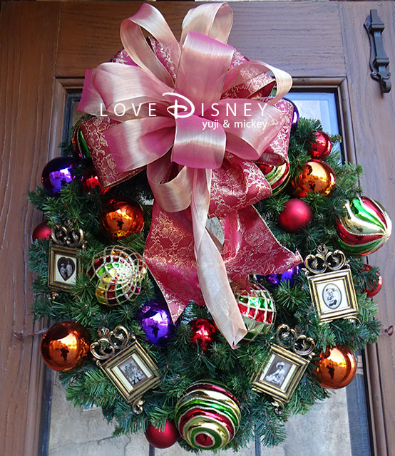 Tds内のクリスマスリース 17個紹介 クリスマス ウィッシュ16 Love Disney
