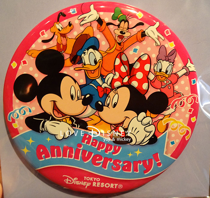 17年3月1日発売 缶バッジ 8個紹介 In Tdr Love Disney