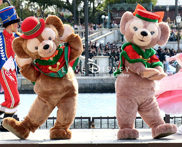 ダッフィー シェリーメイのペア画像8枚紹介 パーフェクト クリスマス17 Love Disney