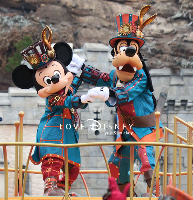 スチームパンク衣装のミッキー グーフィー画像8枚紹介 ファッショナブル イースター18 Love Disney